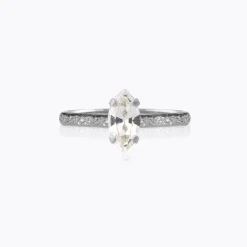 Caroline Svedbom Petite Navette Ring/Crystal Best