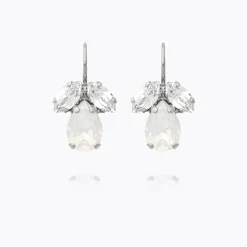 Caroline Svedbom Petite Timo/White Opal/Crystal White Opal + Crystal New