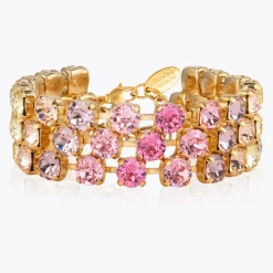 Caroline Svedbom Rosanna Bracelet Pastel Rainbow Combo Cheap