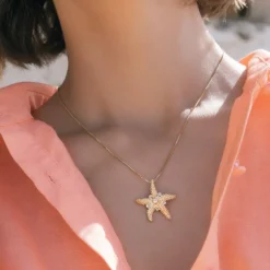 Caroline Svedbom Sea Star Necklace/Crystal Shop