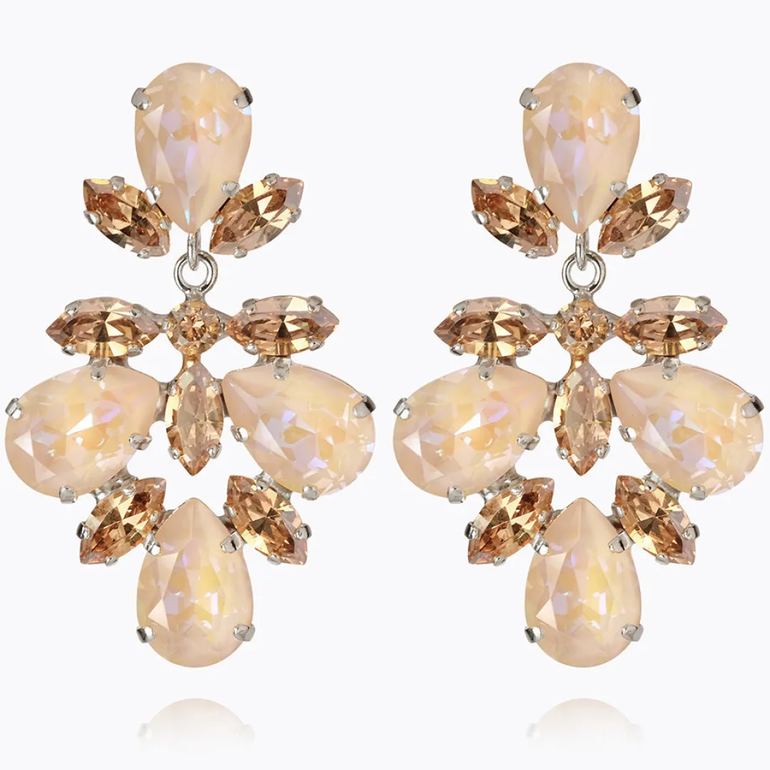 Caroline Svedbom Selene Earrings/Ivory Cream Delite Clearance