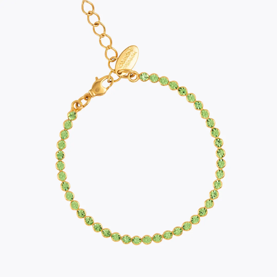 Caroline Svedbom Siri Bracelet Peridot Best Sale