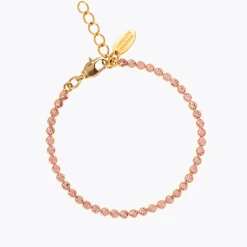 Caroline Svedbom Siri Bracelet Light Rose Cheap