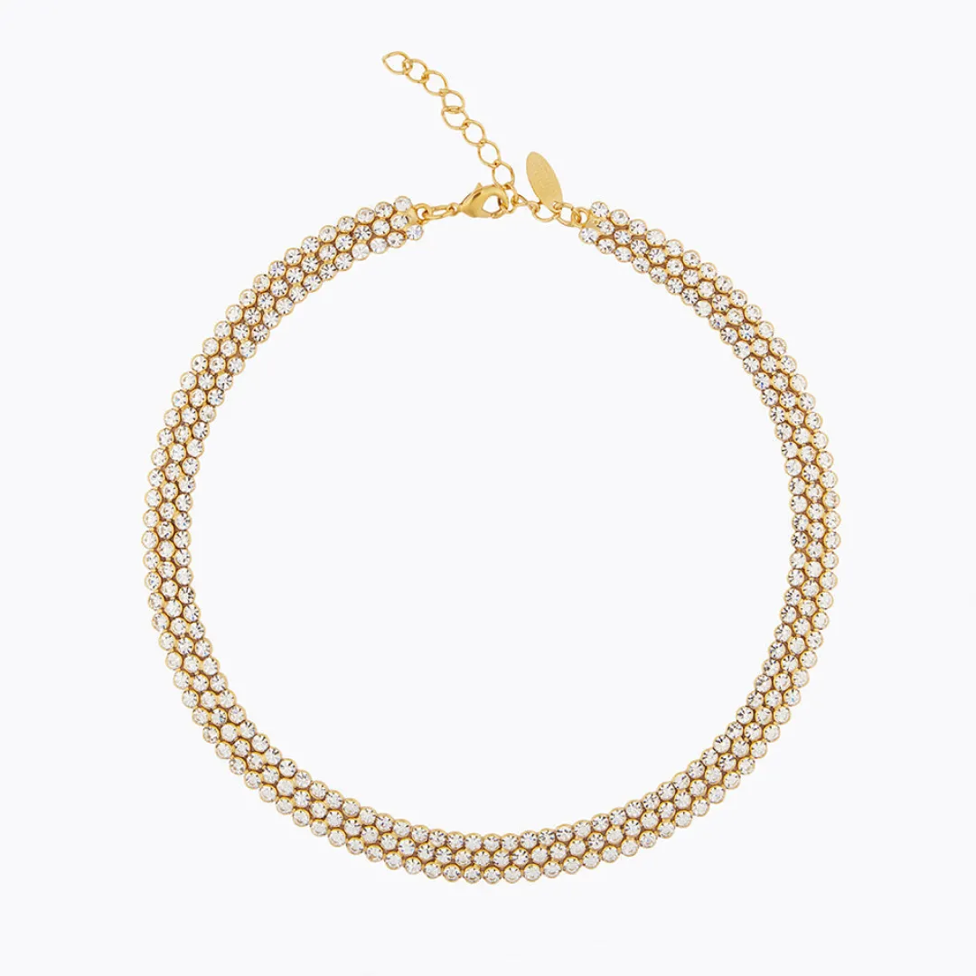 Caroline Svedbom Siri Choker Crystal Flash Sale