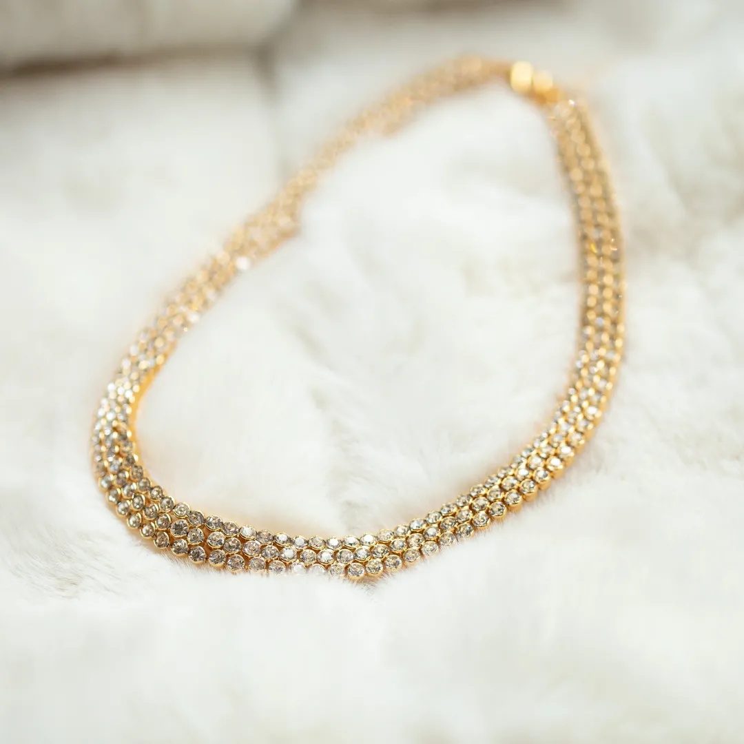 Caroline Svedbom Siri Choker Crystal Flash Sale