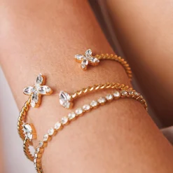 Caroline Svedbom Star Bracelet Crystal New