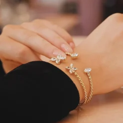 Caroline Svedbom Star Bracelet Crystal New