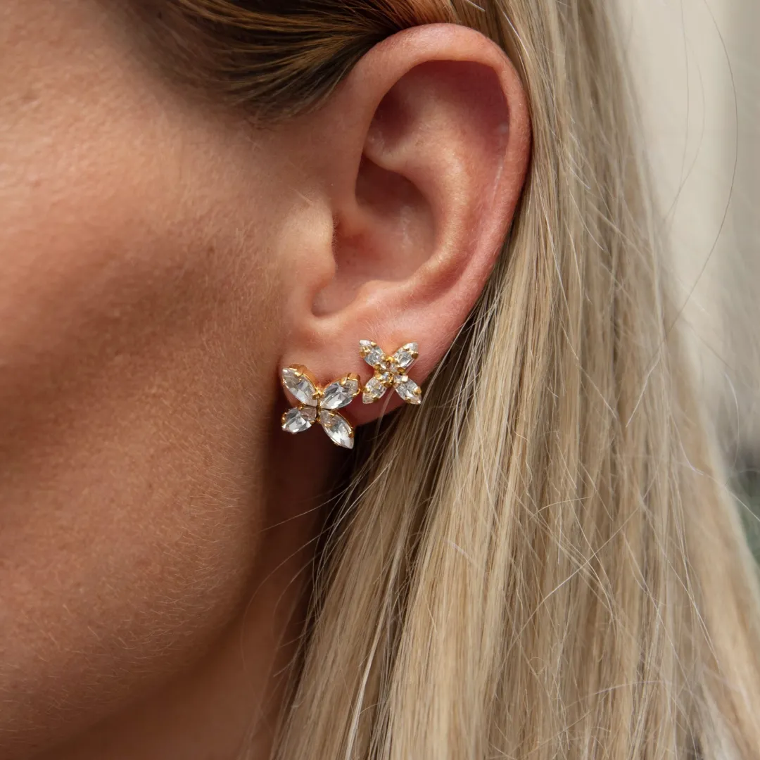 Caroline Svedbom Star Earrings Crystal Sale