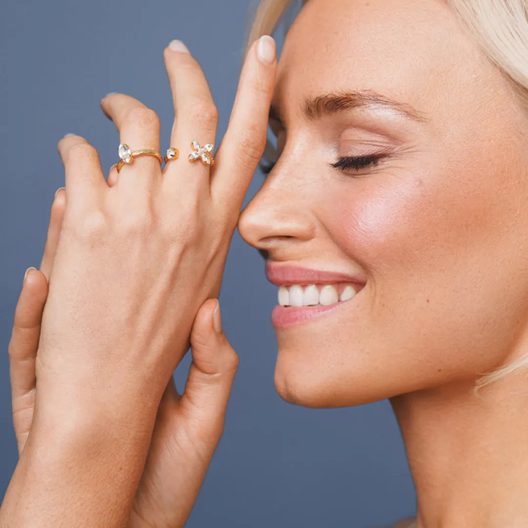 Caroline Svedbom Star Ring Crystal Sale