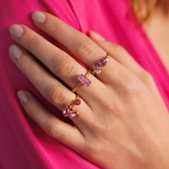 Caroline Svedbom Stardust Ring Rose Combo Sale