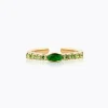 Caroline Svedbom Tracy Ring Fern Green Cheap