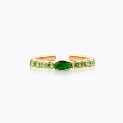 Caroline Svedbom Tracy Ring Fern Green Cheap