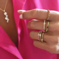 Caroline Svedbom Tracy Ring Jet Cheap