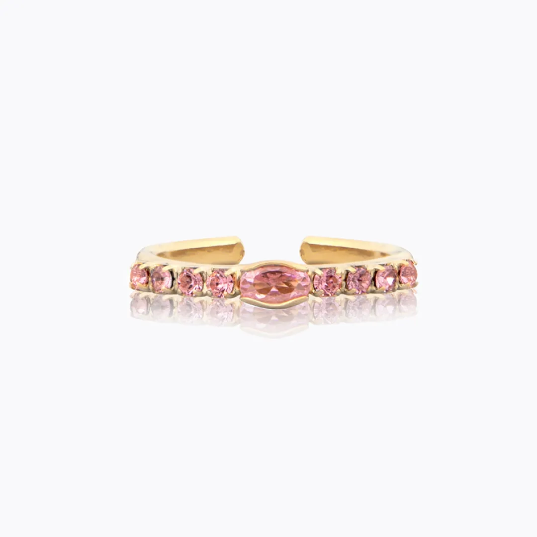 Caroline Svedbom Tracy Ring Light Rose Cheap