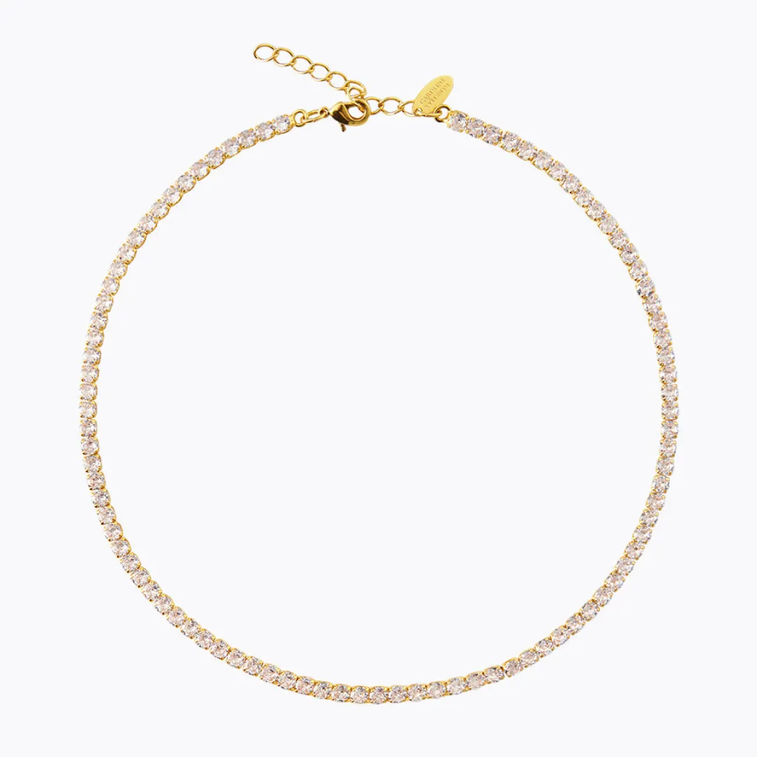 Caroline Svedbom Zara Necklace/Crystal Online