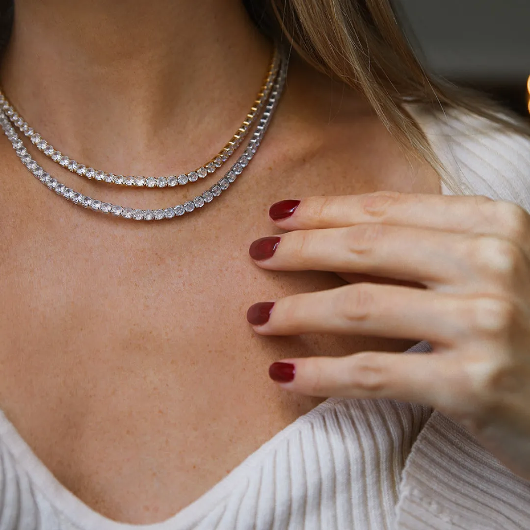 Caroline Svedbom Zara Necklace/Crystal Online