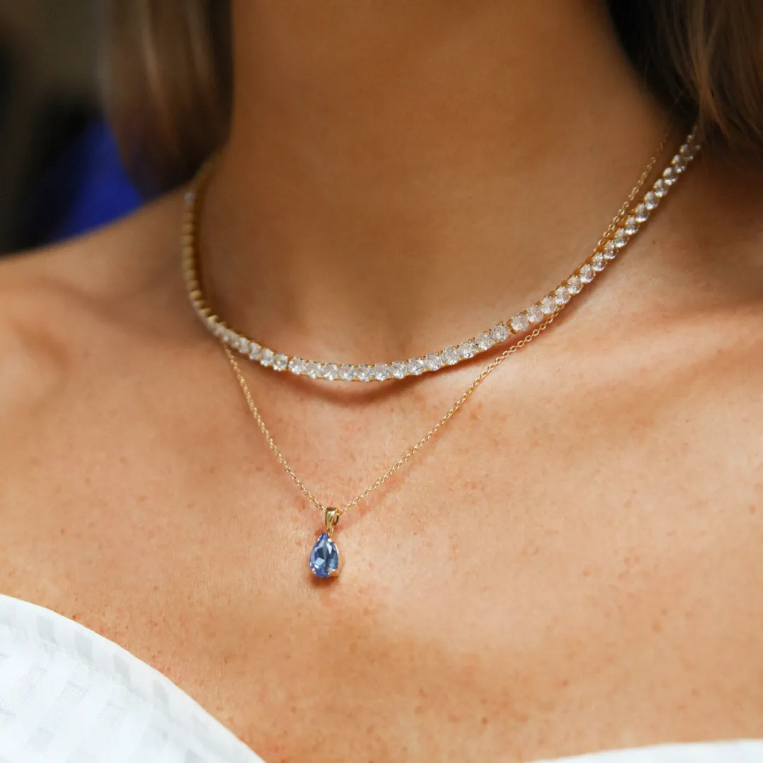 Caroline Svedbom Zara Necklace/Crystal Online